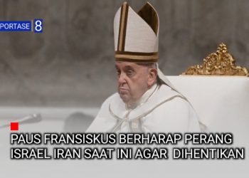 Paus Fransiskus Desak Agar Perang Israel Iran Dihentikan