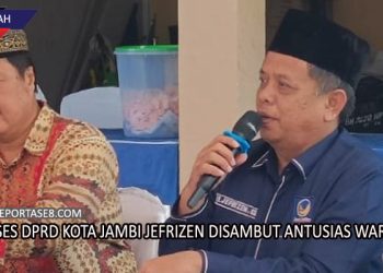 Reses DPRD Kota Jambi Jefrizen Disambut Antusias Warga