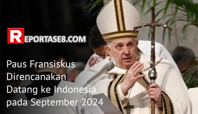 Menag Terima Surat Pemberitahuan Dari Otoritas Vatikan Terkait Kedatangan Paus Fransiskus ke Indonesia
