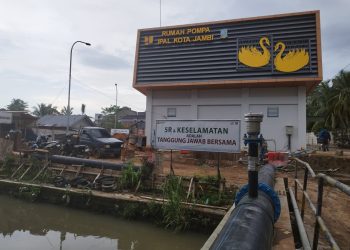 Progres Penyelesaian Pengerjaan IPAL Waskita di Kota Jambi Mengalami Peningkatan Hingga 90 persen