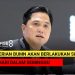 Kementerian BUMN Akan Berlakukan Sistem Libur 3 Hari Dalam Seminggu