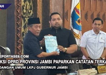 Fraksi DPRD Provinsi Jambi Paparkan Catatan Terkait Pandangan Umum LKPJ Gubernur Jambi