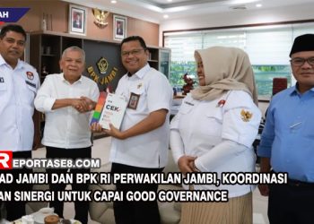 KAD Jambi dan BPK RI Perwakilan Jambi, Koordinasi dan Sinergi untuk Capai Good Governance