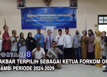 Amir Akbar Terpilih Sebagai Ketua Forkom Ormas Kota Jambi Periode 2024-2029