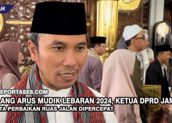 Jelang Arus Mudik Lebaran 2024, Ketua DPRD Jambi Minta Perbaikan Ruas Jalan Dipercepat