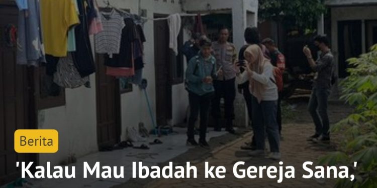 Viral….!Warga Bubarkan Mahasiswa Doa Rosario