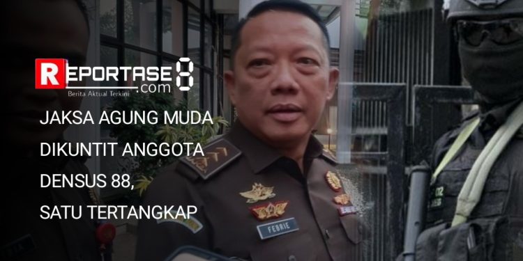 Jaksa Agung Muda Dikuntit Anggota Densus 88, 1 Orang Tertangkap