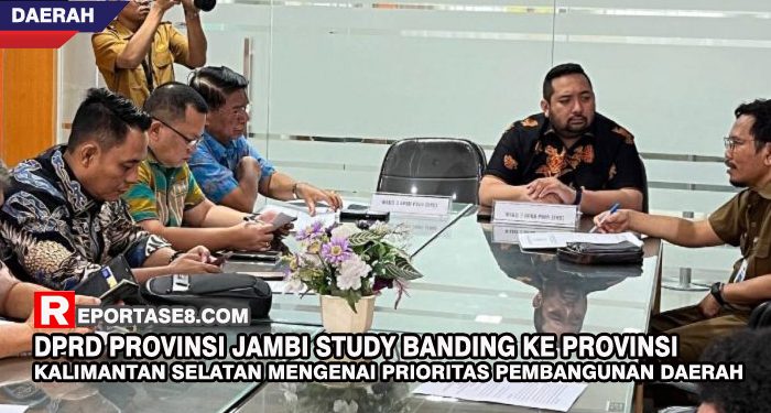 DPRD Provinsi Jambi Study Banding ke Provinsi Kalimantan Selatan mengenai Prioritas Pembangunan Daerah