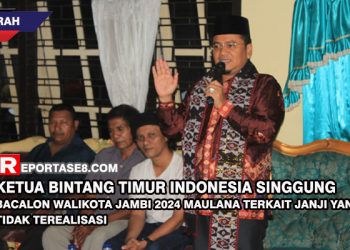 Ketua Bintang Timur Indonesia Singgung Bacalon Walikota Jambi Maulana Terkait Janji Yang Tidak Terealisasi