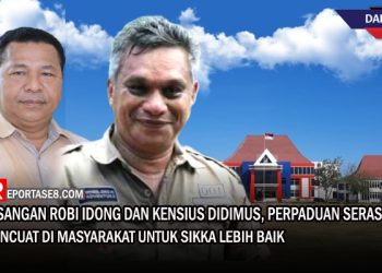 Pasangan Robi Idong dan Kensius Didimus Menguat di Masyarakat Pilbup Sikka 2024