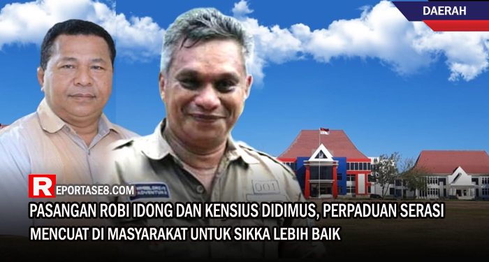 Pasangan Robi Idong dan Kensius Didimus Menguat di Masyarakat Pilbup Sikka 2024