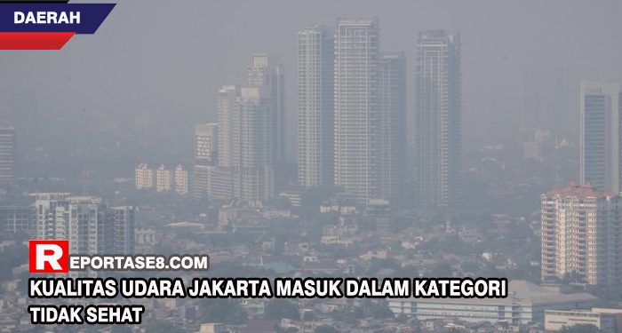 Kualitas Udara Jakarta Telah Masuk Kategori Tidak Sehat