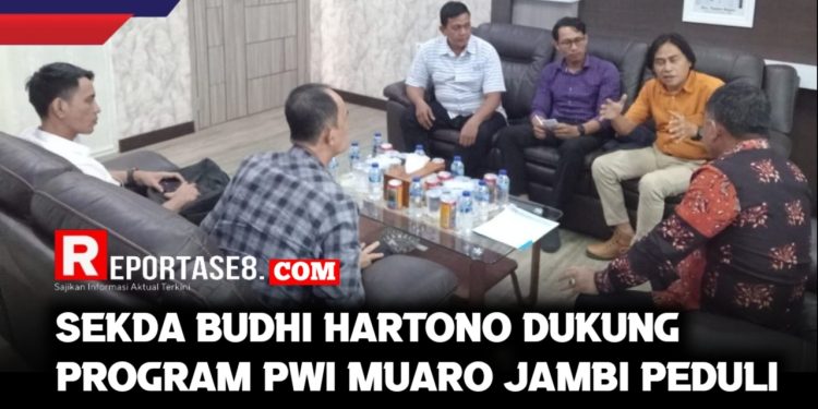 Sekda Muaro Jambi Mendukung PWI Muaro Jambi Dalam Kegiatan Sosial Kemasyarakatan