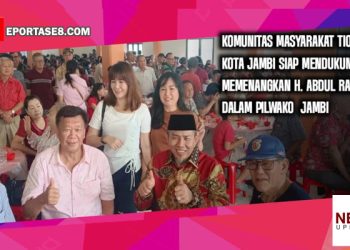 H. Abdul Rahman Kembali Mendapatkan Dukungan Dari Ribuan Masyarakat Tionghoa Kota Jambi