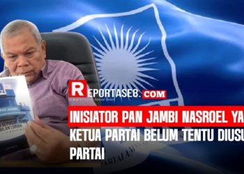 Inisiator PAN Jambi Nasroel Yasier : Belum Tentu Ketua Partai Diusung Partai