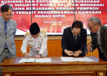 Pemprov Jambi dan Investor Korsel Bekerjasama Kembangkan Kawasan Danau Sipin