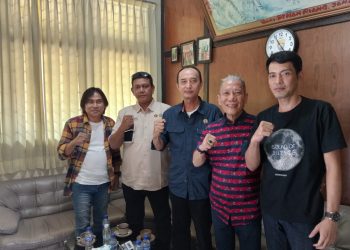Kunjungan Silaturahmi Pengurus PWI Muaro Jambi dengan Pimpinan PT. Everbright ABC Cabang Jambi