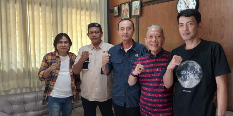 Kunjungan Silaturahmi Pengurus PWI Muaro Jambi dengan Pimpinan PT. Everbright ABC Cabang Jambi