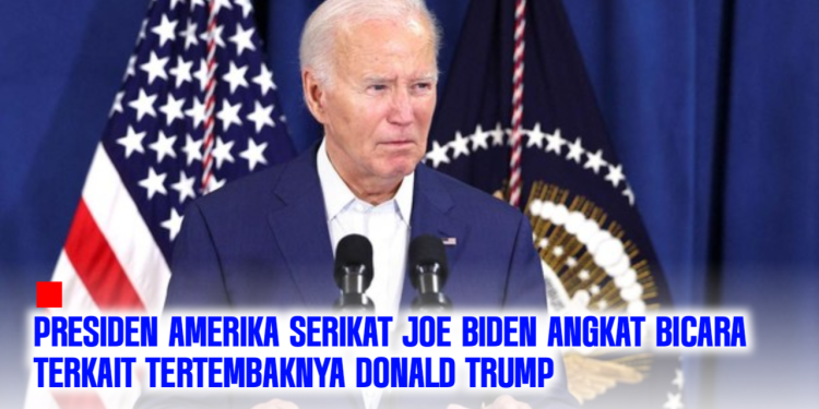 Pasca Donald Trump Tertembak Joe Biden Angkat Bicara