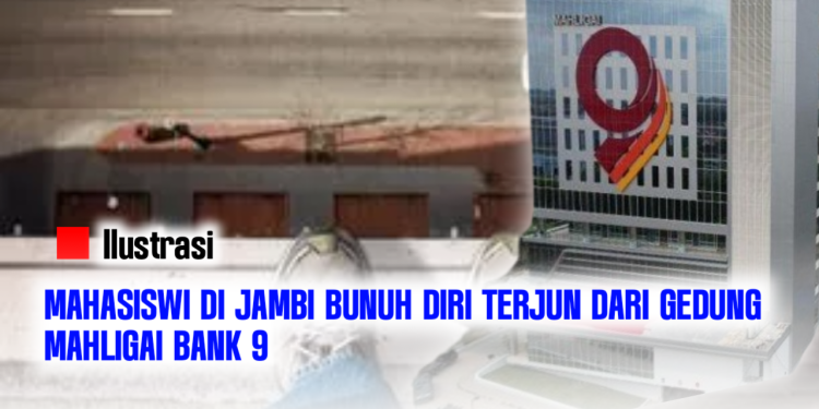 Mahasiswi Jambi Bunuh Diri Dengan Terjun Dari Lantai 12 Gedung Mahligai Bank 9