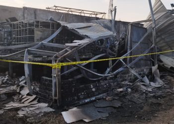 Gudang Penyimpanan BBM Waskita Terbakar