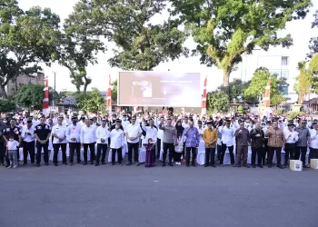 234 Diduga Terafiliasi Kelompok NII Jambi Lakukan Ikrar Setia Kepada NKRI