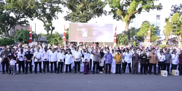 234 Diduga Terafiliasi Kelompok NII Jambi Lakukan Ikrar Setia Kepada NKRI