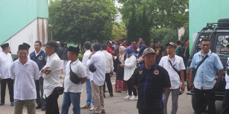 Jelang Pendaftaran HAR-GUNTUR Massa Mulai Berdatangan di Taman Remaja