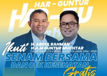 Ratusan Warga Senam HUT RT 03 Bersama HAR-GUNTUR dan Bauma Foundation