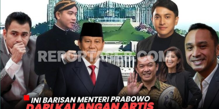 Artis Hingga Atlet Hiasi Kabinet Prabowo Gibran