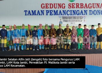 Camat Jambi Selatan Alfin Jalil Dukung Penuh Pengukuhan Pengurus LAM Kecamatan, Kelurahan dan RT