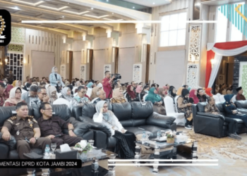 Anggota DPRD Kota Jambi H. Muslim Hadiri Rakor Publikasi Data Stunting 2024