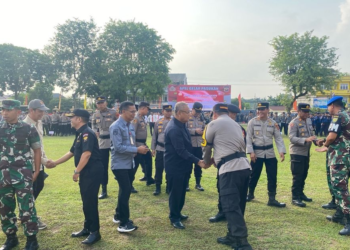 Pimpinan Sementara DPRD Kota Jambi Hadiri Apel Gelar Pasukan Operasi Mantap Praja 2024
