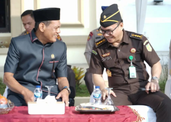 Anggota DPRD Kota Jambi Hadiri Simulasi Sispamkota Operasi Mantap Praja 2024