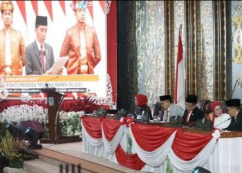 Dalam Rangka HUT RI Ke-79 DPRD Kota Jambi Gelar Rapat Paripurna