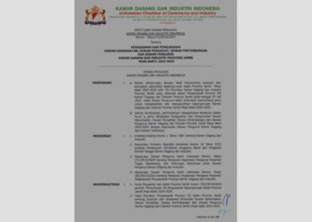 Sah!Ini Susunan Organisasi Kadin Provinsi Jambi Periode 2024-2029