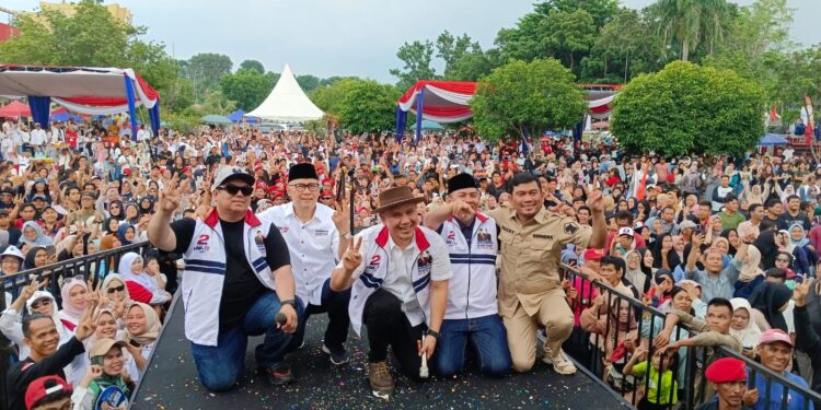 Pecah!!! Kampanye Akbar Rahman-Guntur Sajikan Ratusan Ribu Pendukung