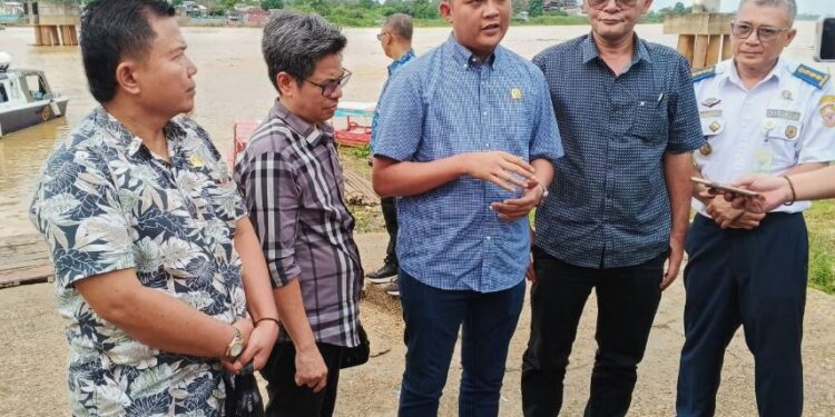 Ketua DPRD Minta Pengusaha Penabrak Tiang Jembatan Aurduri I Tanggungjawab
