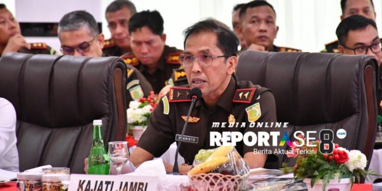 Kepala Kejaksaan Tinggi Jambi Hadiri RDP dengan Komisi III DPR RI dalam Kunker Reses di Provinsi Jambi