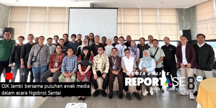 Pererat Sinergitas dan Kalaborasi, OJK Jambi Adakan ” Ngobras” Bareng Awak Media