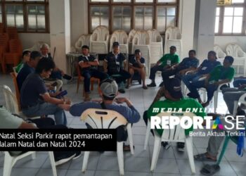 Mantapkan Tim Parkir Malam Natal, Panitia Gelar Rapat Pemantapan