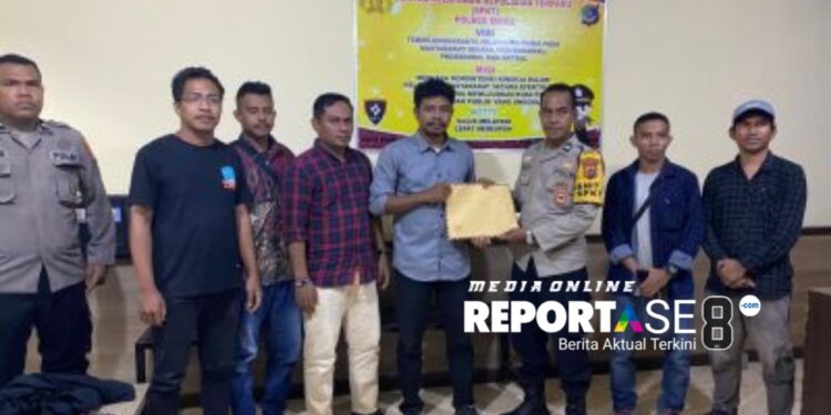 Cece Geliting Dipolisikan Forum Pemuda Katolik Bersatu Sikka Atas Dugaan Penistaan Agama