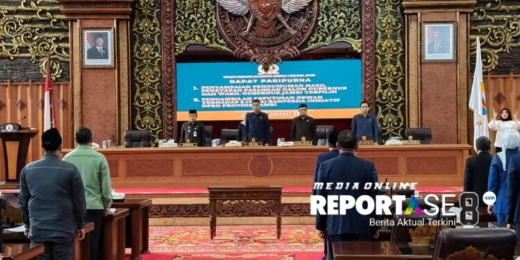DPRD Provinsi Jambi Umumkan Haris-Sani sebagai Gubernur dan Wakil Gubernur Jambi Terpilih Periode 2025-2030
