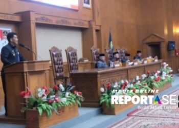 Pj Bupati Najmi Hadiri Rapat Paripurna Ranperda RTRW dan Rencana Tata Ruang Wilayah Tahun 2024-2044