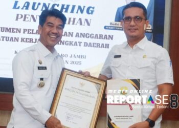 PJ. Bupati Muaro Jambi Raden Najmi Launching DPA Tahun 2025