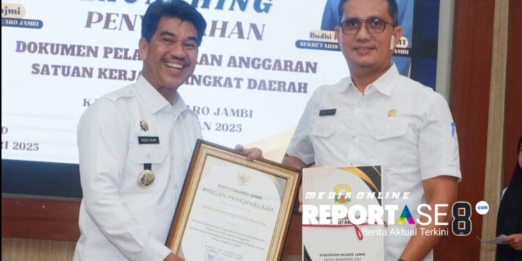 PJ. Bupati Muaro Jambi Raden Najmi Launching DPA Tahun 2025