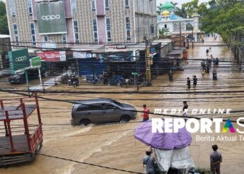 Kemacetan Lalu Lintas Kembali Terjadi Akibat Banjir