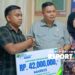 Ketua DPRD Kota Jambi Kemas Faried Alfarelly Serahkan Santunan Kepada Perwakilan RT