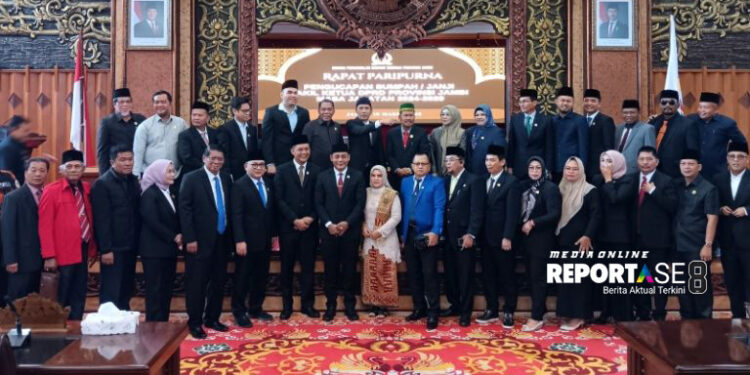 Samsul Riduan Resmi Duduki Kursi Wakil Ketua II DPRD Provinsi Jambi