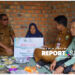 Didampingi Jajaran Pj. Bupati Kabupaten Muaro Jambi Raden Najmi Serahkan Bantuan Bedah Rumah